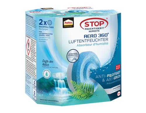 Pattex AERO 360° Frischer Wasserfall Tabs Waterfall Freshness 2x450g