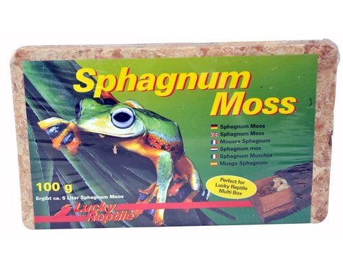 Lucky Reptile Sphagnum Moss Moos Ziegel 100g/5l