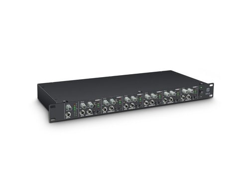 LD Systems 19 Kopfhörerverstärker 6 Kanal 6CH, 6.3mm, XLR, int. NT
