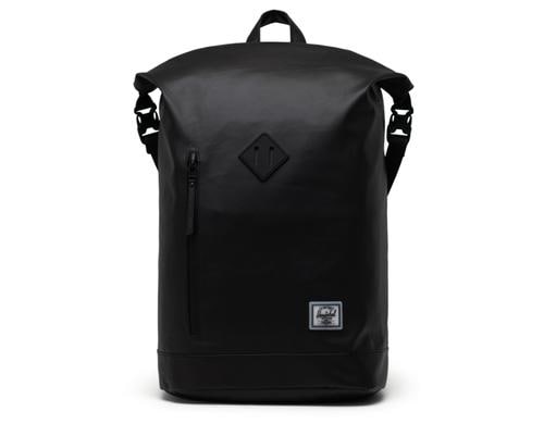 Herschel Roll Top Rucksack Black