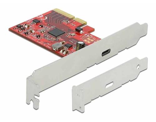 Delock 89035 PCI Express x4 Karte LP 1 x extern SuperSpeed USB Type-C 20 Gbps