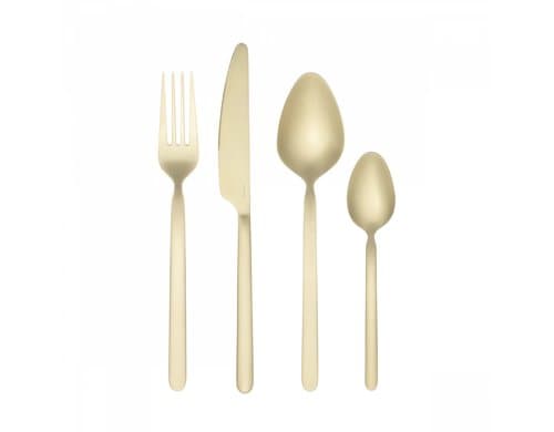 Blomus Besteck-Set STELLA 6-teiliges Farbe Champagne