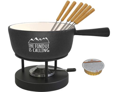 Heidi Cheese Käsefondue-Set Fondue is calli 9 teilig, für 6 Personen