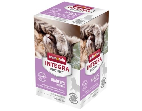 Animonda Integra Cat Diabetes Mixpack 6x100g