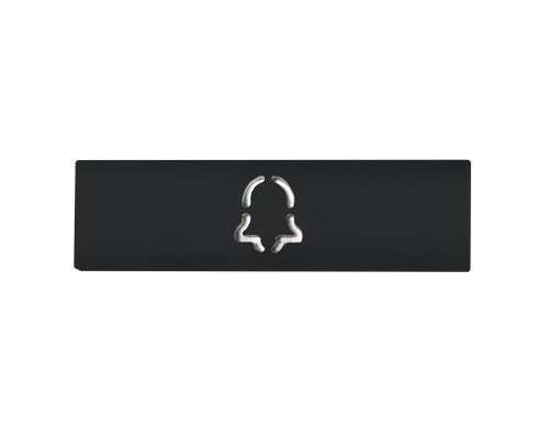 Doorbird D21x Namensschild für eine Ruftaste, Glocke