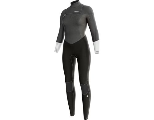 Promlimit Fire Steamer Freezip 5/4 Black/Grey/Silver,42/XL