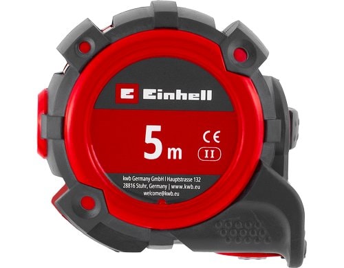 Einhell Bandmass 5 m beidseitige Skala, metrisch