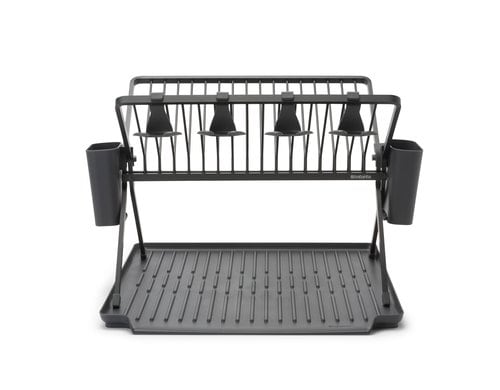 Brabantia Abtropfgestell faltbar gross Dark Grey