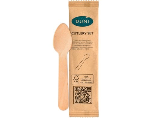 Duni Petit Kaffeelöffel einzeln verpackt 250 Stk.