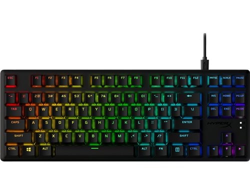 HyperX Alloy Origins Core PBT HX, rot Mechanische Gaming-Tastatur