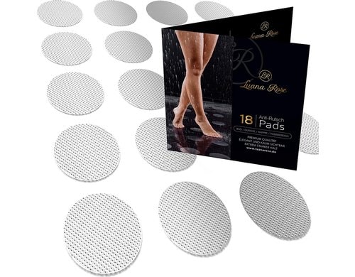 LuanaRose Anti Rutsch Streifen 18er-Set 10cm Dusche/Badewanne