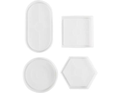 Creativ Company Giessformen Silikon 4 Stück