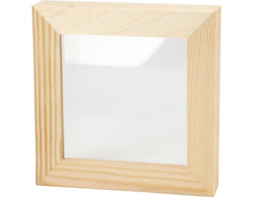 Creativ Company 3d-Rahmen mit Glas 12.3 x 12.3 x 2.5 cm