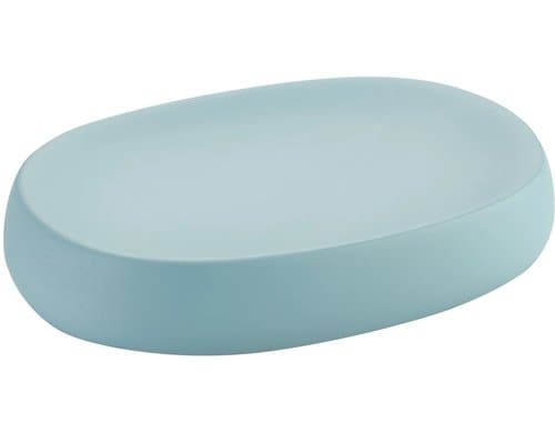 Diaqua Seifenschale Smilla Recyceltes Polyresin, Farbe Aqua