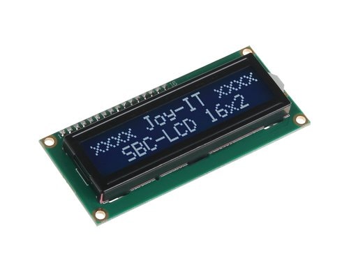 jOY-it SBC-LCD16x2 2,6 Display 16x2 Zeichen, I2C, ca. 8x2,5 x0,6cm