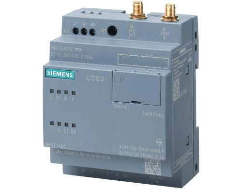 Siemens LOGO! 8 Kommunikation CMR2040 LTE Störmelder, senden/empfangen, Mail, Zeit