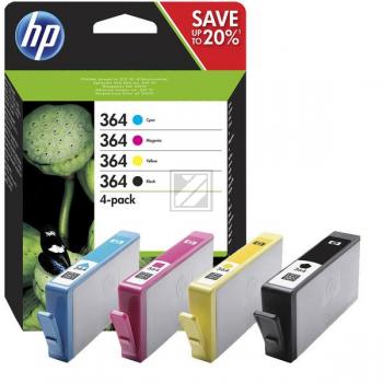 HP Combopack Nr.364 -  (N9J73AE) 3x 3ml + 6ml, Seitenkapazität ~ 300 Seiten