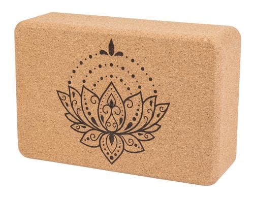 KOOR Yoga Block kork 22.8x15x7.6cm, kork