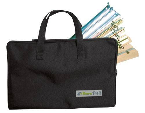 Eurotrail Herringtasche mit RV Luxe 0001 Schwarz