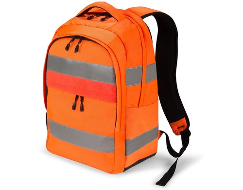 DICOTA Rucksack HI-VIS 25 Liter P20471-02-V2  orange, 15.6, 600D rPET