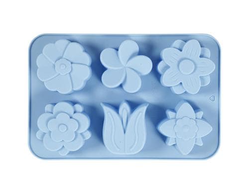 Creativ Company Giessformen Silikon Blumen, für alle Giessmassen