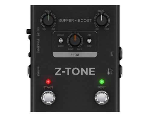 IK Multimedia Z-TONE Buffer Boost Preamp/DI-Pedal