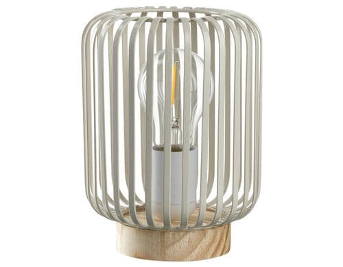 Leonardo LED Laterne Amalfi, Beige GK, 20x14 cm (HxD)