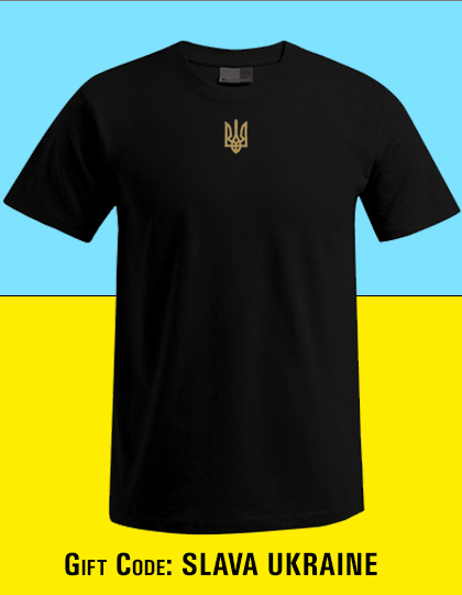 Premium T-Shirt Promodoro, Black,  Baumwolle , Groesse XS, 180gm/2, Oeko Tex 100, Gutschein Code: Slava Ukraine