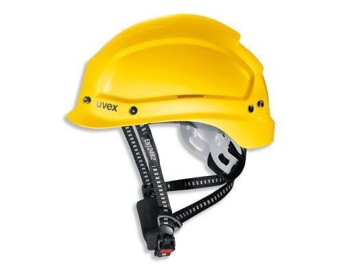 UVEX Schutzhelm pheos alpine gelb mit Lüftungen