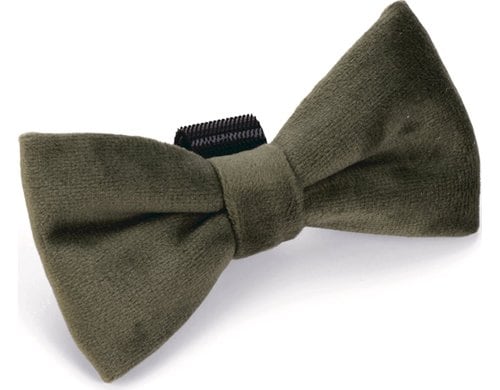 Designed by Lotte Velvet Fliege Zaza Grün, 12 cm