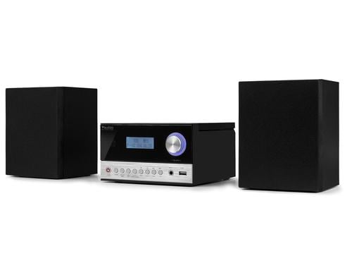 Audizio Arles Hifi-System, DAB+, CD, BT, MP3, schwarz