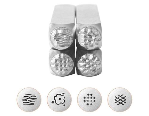 Impress Art Prägestempel Set Muster 6 mm