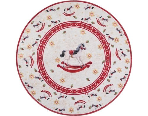 Villeroy & Boch Weihnachtsteppich 160 cm Rocking Horse