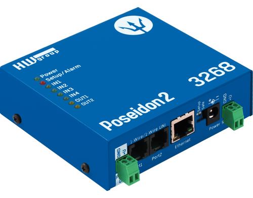 HW group Poseidon2 3268 Tset T-Sensor, Netzadapter, Türkontakt