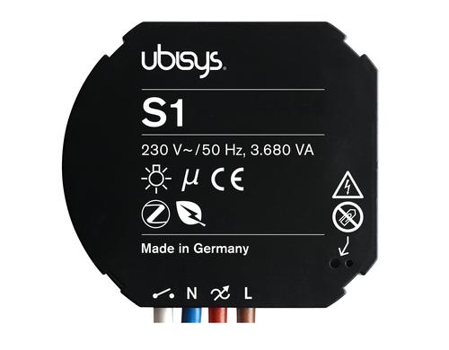 ubisys ZigBee Leistungsschalter S1 Für Unterputzmontage