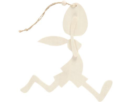 Creativ Company Aufhänger Hase mit Ei 18 x 17 cm