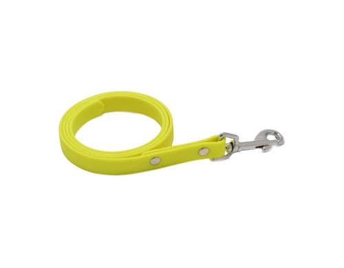 dogsmart Leine BioThane 10m, 16mm neon gelb, ohne Handschlaufe