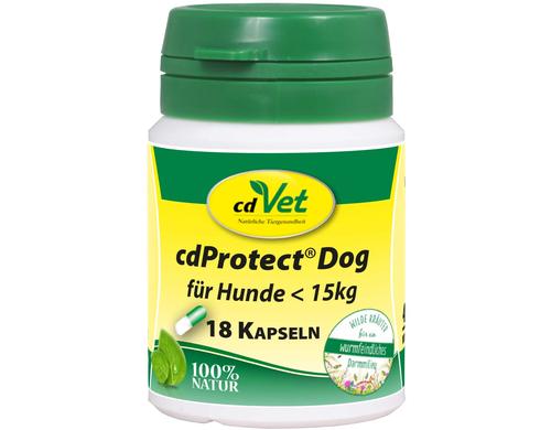 cdVet cdProtect Dog < 15kg, 18 Kapseln für Hunde