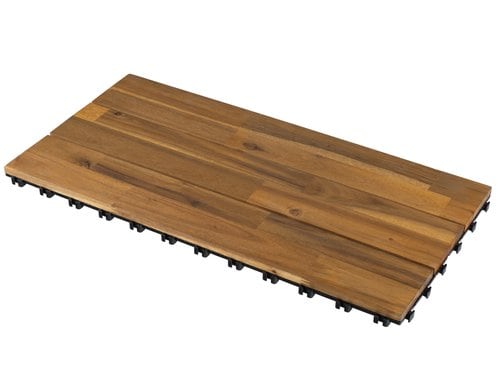 COCON Bodenplatte lang, FSC Akazie 60x30x2.4cm, laminiert, 6 Stk.