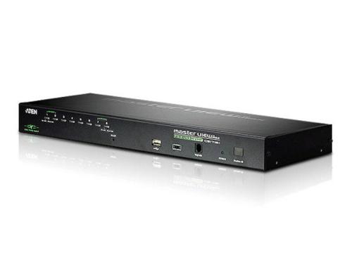 Aten CS1708I: 8Port KVM over IP 8xVGA, Auflösung Max. 1600x1200