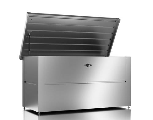 Gartenbox Colibri S silber 1350 x 650 x 690 mm
