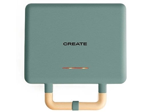 Create Waffel- und Sandwichmak 3in1 Salbei 7-teilig