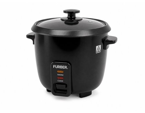 FURBER Reiskocher 0.6L schwarz 220-240V 50/60Hz, 350W