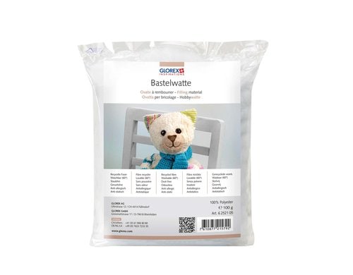 Glorex Bastelwatte weiss 100g