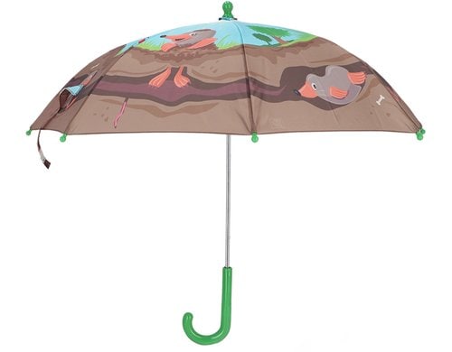 Esschert Design Regenschirm Maulwurf 68.5x59 cm (DxH), Polyester, Stahl ,PP
