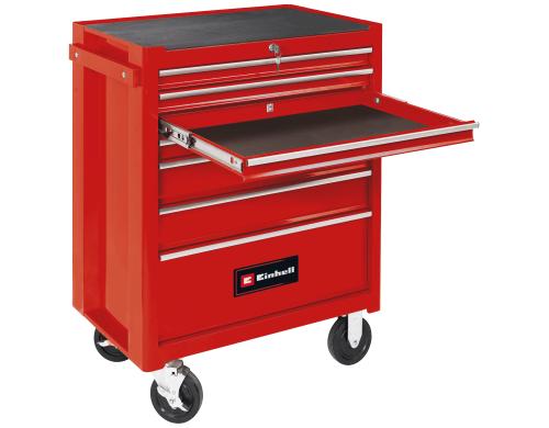 Einhell Werkstattwagen TC-TW 150 7 Schubflächen, 4 Leichtlaufräder