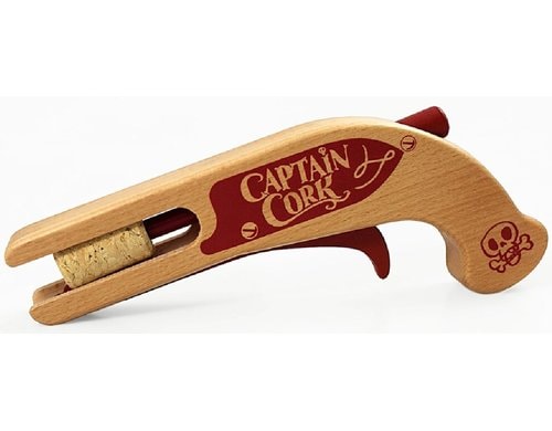 Captain Cork Korkenpistole aus Holz
