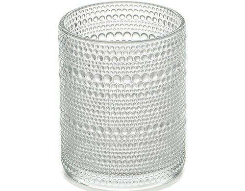 balthasar Windlicht Dotty aus Glas 10x12.5 cm (DxH)