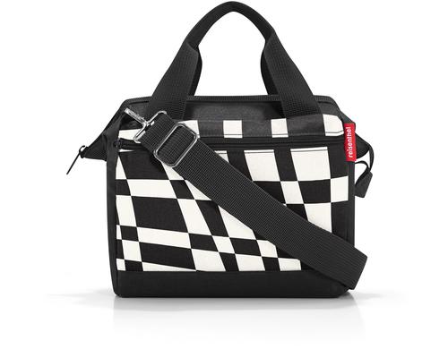 Reisenthel Schultertasche Allrounder cross op-art, 4 l, 22 x 24 x 13 cm