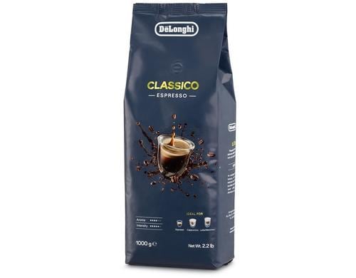 De'Longhi Kaffeebohnen Classico 1 kg, Intensität: 5
